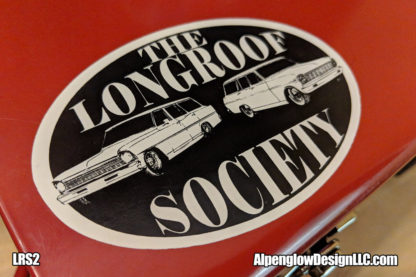 Longroof Society Sticker - Design 2 - Image 2