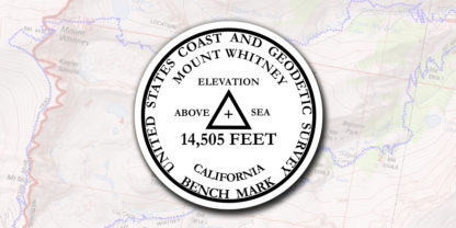 Mt. Whitney - Summit Bench Mark