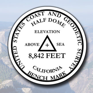 Half Dome - Summit Bench Mark