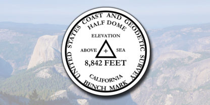 Half Dome - Summit Bench Mark