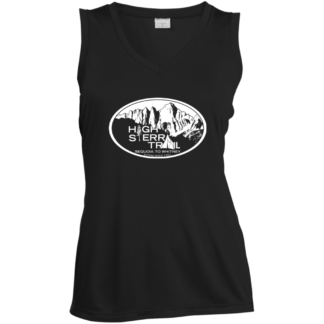 High Sierra Trail 2018 Logo - Ladies' Moisture Absorbing V-Neck