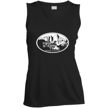 High Sierra Trail 2018 Logo - Ladies' Moisture Absorbing V-Neck