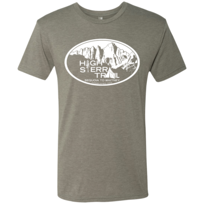 High Sierra Trail 2018 Logo - Men's Triblend T-Shirt - Image 2