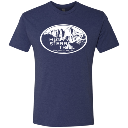 High Sierra Trail 2018 Logo - Men's Triblend T-Shirt - Image 4