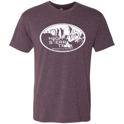 High Sierra Trail 2018 Logo - Men's Triblend T-Shirt - Image 5