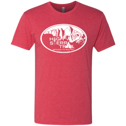 High Sierra Trail 2018 Logo - Men's Triblend T-Shirt - Image 6