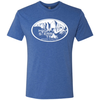 High Sierra Trail 2018 Logo - Men's Triblend T-Shirt - Image 7