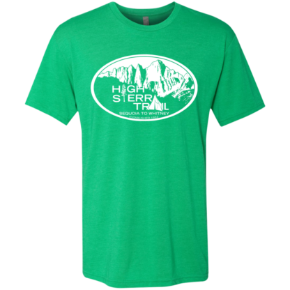High Sierra Trail 2018 Logo - Men's Triblend T-Shirt - Image 8
