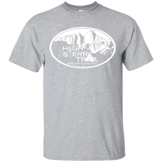 High Sierra Trail 2018 Logo - Men's Gildan Cotton T-Shirt