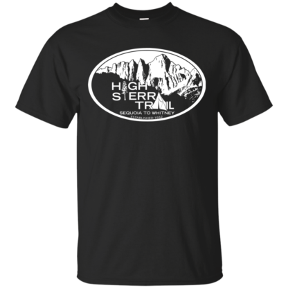 High Sierra Trail 2018 Logo - Men's Gildan Cotton T-Shirt - Image 2