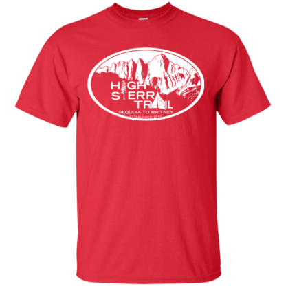 High Sierra Trail 2018 Logo - Men's Gildan Cotton T-Shirt - Image 3