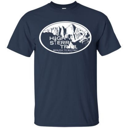 High Sierra Trail 2018 Logo - Men's Gildan Cotton T-Shirt - Image 5