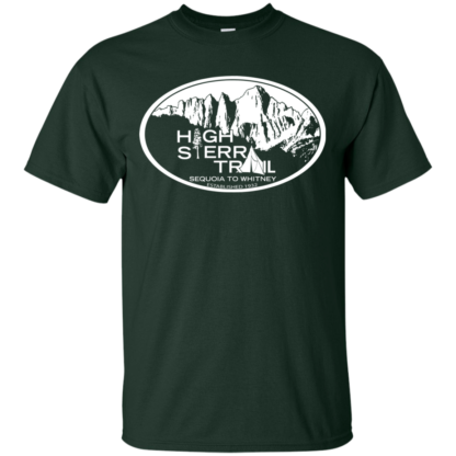 High Sierra Trail 2018 Logo - Men's Gildan Cotton T-Shirt - Image 6