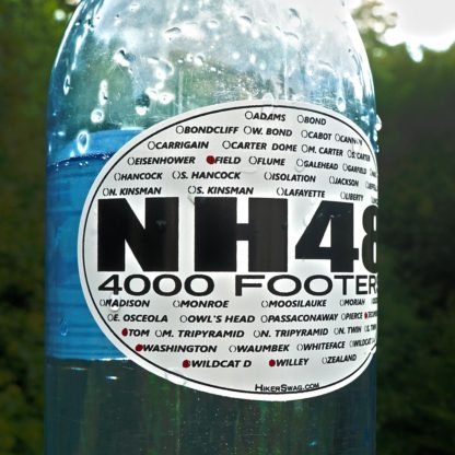 NH 48 4000 Footers Checklist Sticker
