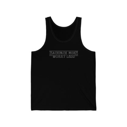 BACKPACK MORE, WORRY LESS: Tank Top - Image 2