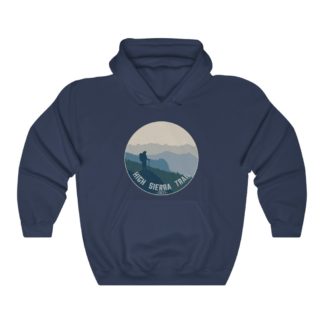 HIGH SIERRA TRAIL, 2021  — GREAT WESTERN DIVIDE: Hooded Sweatshirt