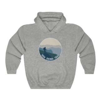 HIGH SIERRA TRAIL  — GREAT WESTERN DIVIDE: Hooded Sweatshirt