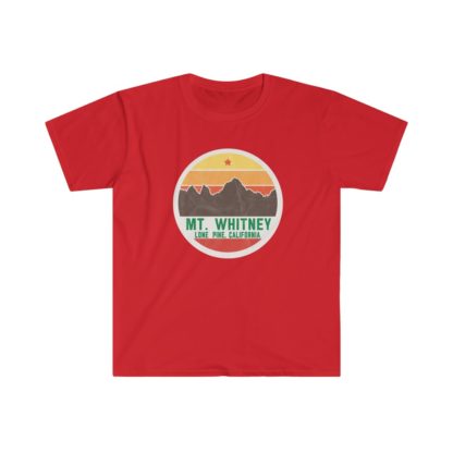 MT. WHITNEY OL' SCHOOL: Softstyle T-Shirt - Image 16