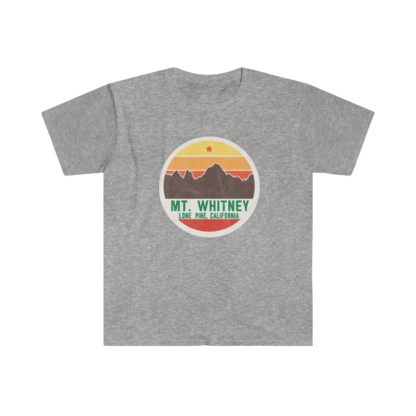 MT. WHITNEY OL' SCHOOL: Softstyle T-Shirt - Image 4