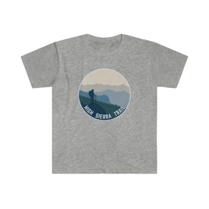 HIGH SIERRA TRAIL  — GREAT WESTERN DIVIDE: Softstyle T-Shirt - Image 4