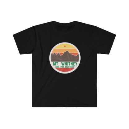 MT. WHITNEY OL' SCHOOL: Softstyle T-Shirt - Image 3