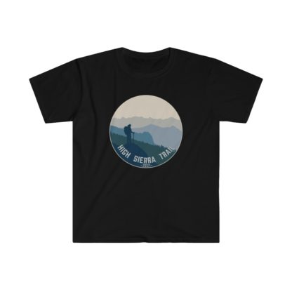 HIGH SIERRA TRAIL, 2021  — GREAT WESTERN DIVIDE: Softstyle T-Shirt - Image 3