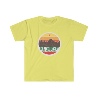 MT. WHITNEY OL' SCHOOL: Softstyle T-Shirt - Image 8