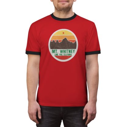 MT. WHITNEY OL' SCHOOL: Ringer Tee - Image 4