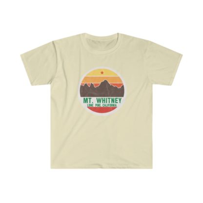 MT. WHITNEY OL' SCHOOL: Softstyle T-Shirt - Image 7