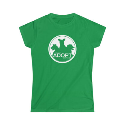 ADOPT DON'T SHOP: Women's Softstyle Tee - Image 7
