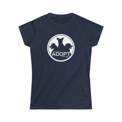 ADOPT DON'T SHOP: Women's Softstyle Tee - Image 15