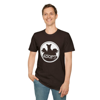 ADOPT DON'T SHOP: Softstyle T-Shirt - Image 55