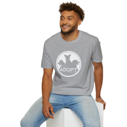 ADOPT DON'T SHOP: Softstyle T-Shirt - Image 48