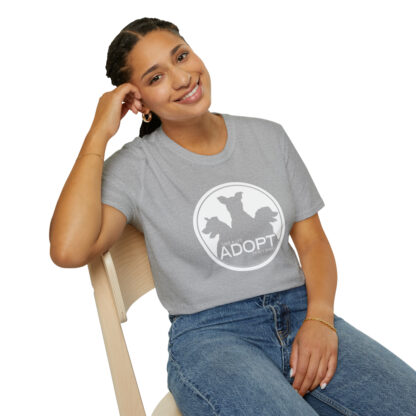 ADOPT DON'T SHOP: Softstyle T-Shirt - Image 46