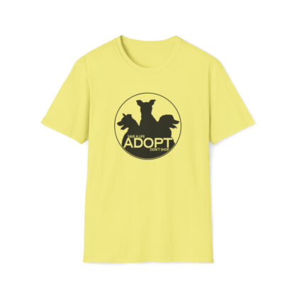 ADOPT DON'T SHOP: Softstyle T-Shirt - Image 73