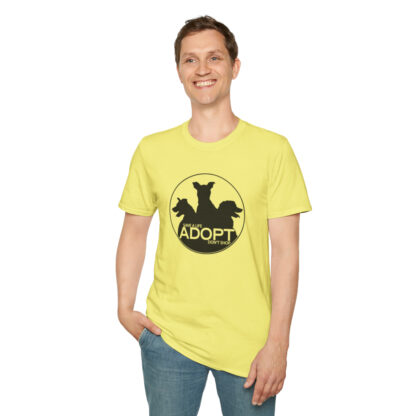 ADOPT DON'T SHOP: Softstyle T-Shirt - Image 79