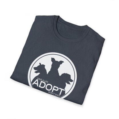 ADOPT DON'T SHOP: Softstyle T-Shirt - Image 4