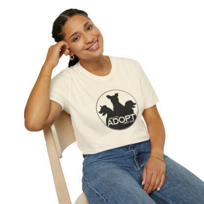 ADOPT DON'T SHOP: Softstyle T-Shirt - Image 70