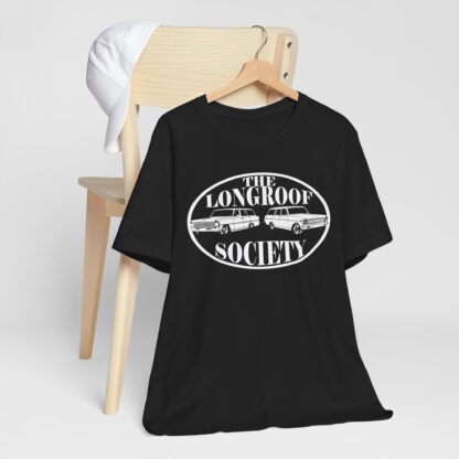 Longroof Society II - Front Logo: Soft Cotton T-Shirt - Image 8