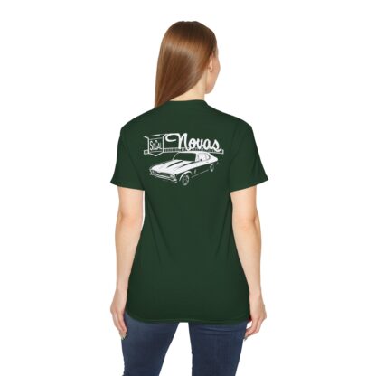SoCal Novas 2020 - 3rd Gen, Back Logo Only: Classic Cotton T-Shirt - Image 6