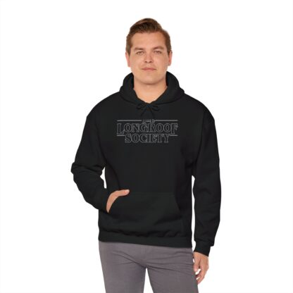 LONGROOF STRANGER THINGS - Front Logo Only: Unisex Heavy Blend™ Hooded Sweatshirt - Image 9