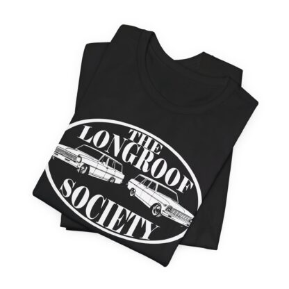 Longroof Society II - Front Logo: Soft Cotton T-Shirt - Image 5